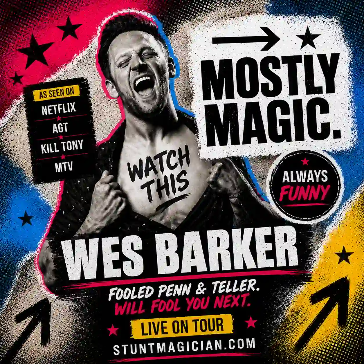 Mostly Magic flyer